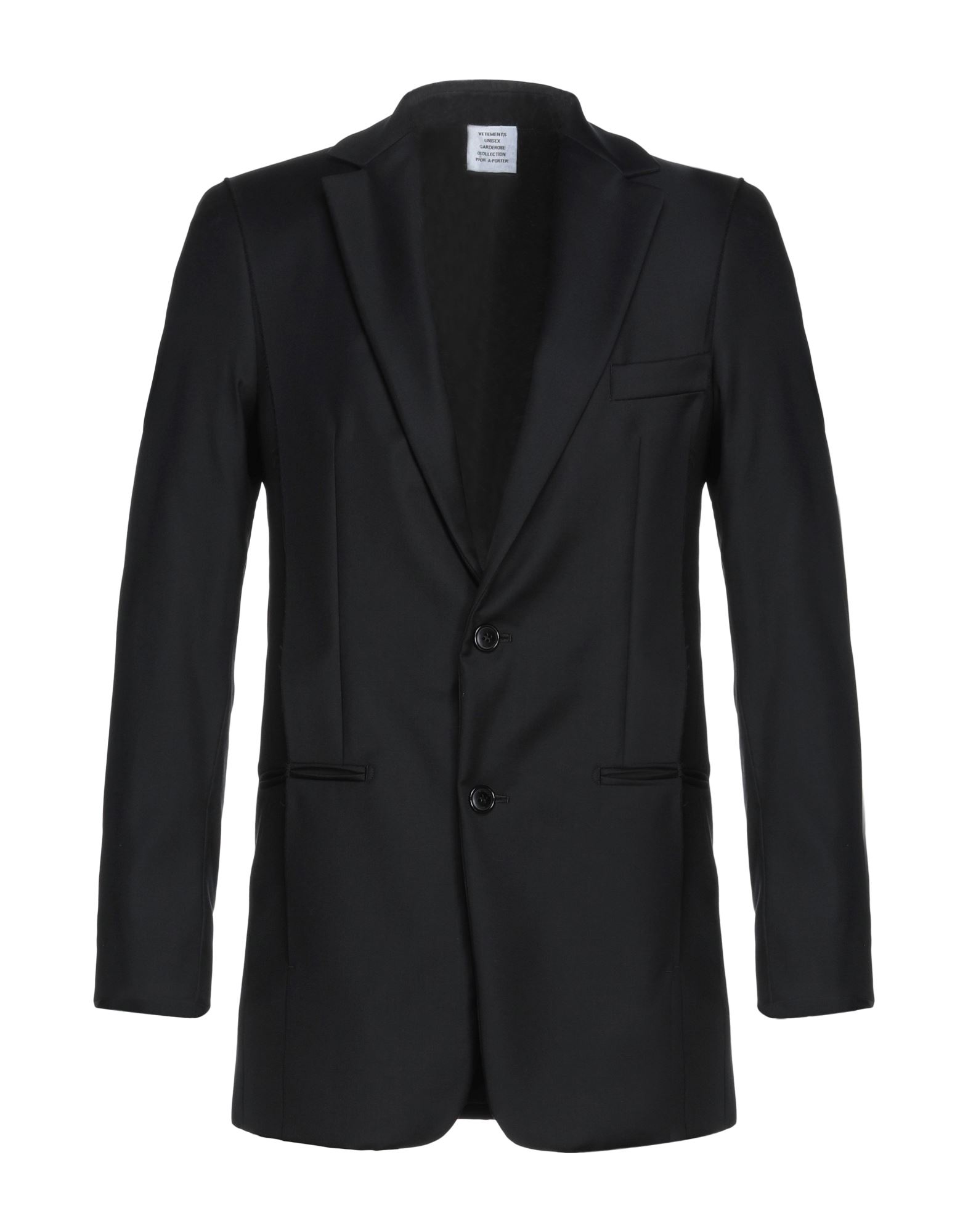 VETEMENTS Blazer Herren Schwarz von VETEMENTS