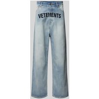 VETEMENTS Jeans mit 5-Pocket-Design in Jeansblau, Größe 32 von VETEMENTS