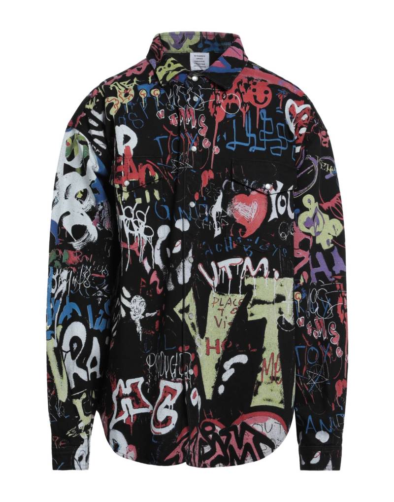 VETEMENTS Jeanshemd Herren Schwarz von VETEMENTS