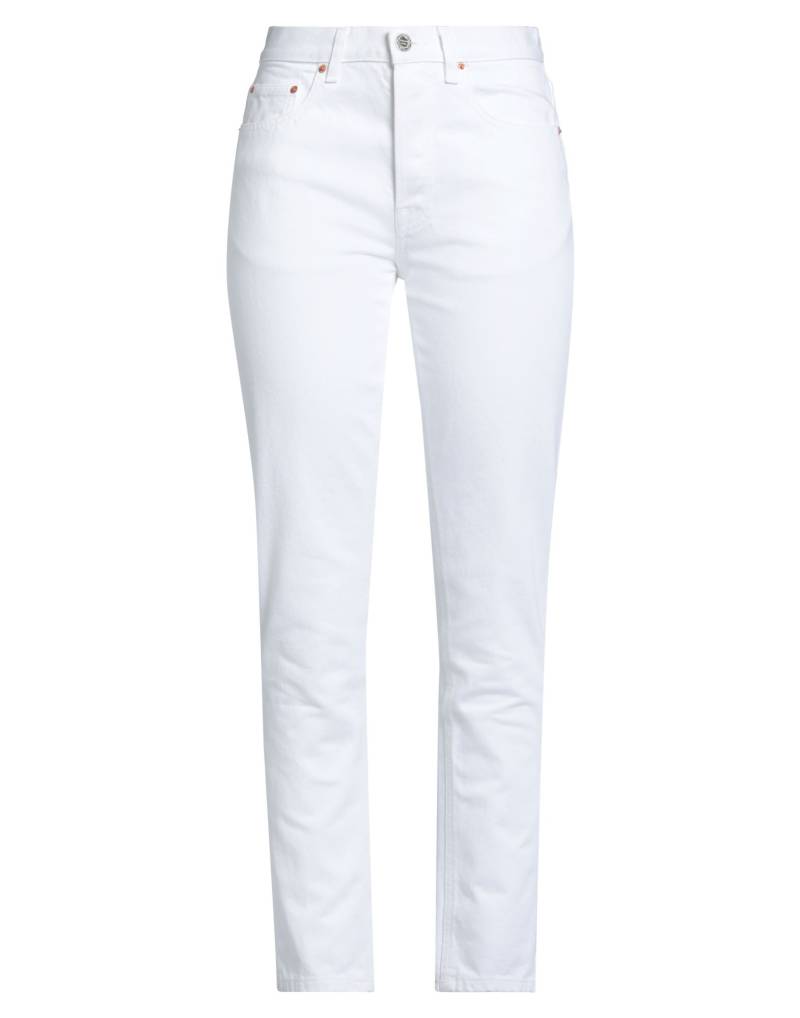 VETEMENTS Jeanshose Damen Weiß VETEMENTS Jeanshose Damen Weiß von VETEMENTS
