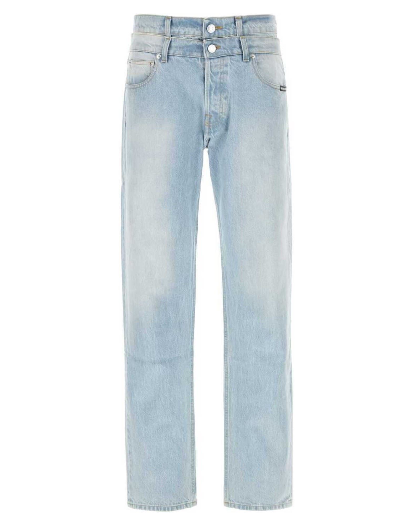 VETEMENTS Jeanshose Herren Taubenblau von VETEMENTS