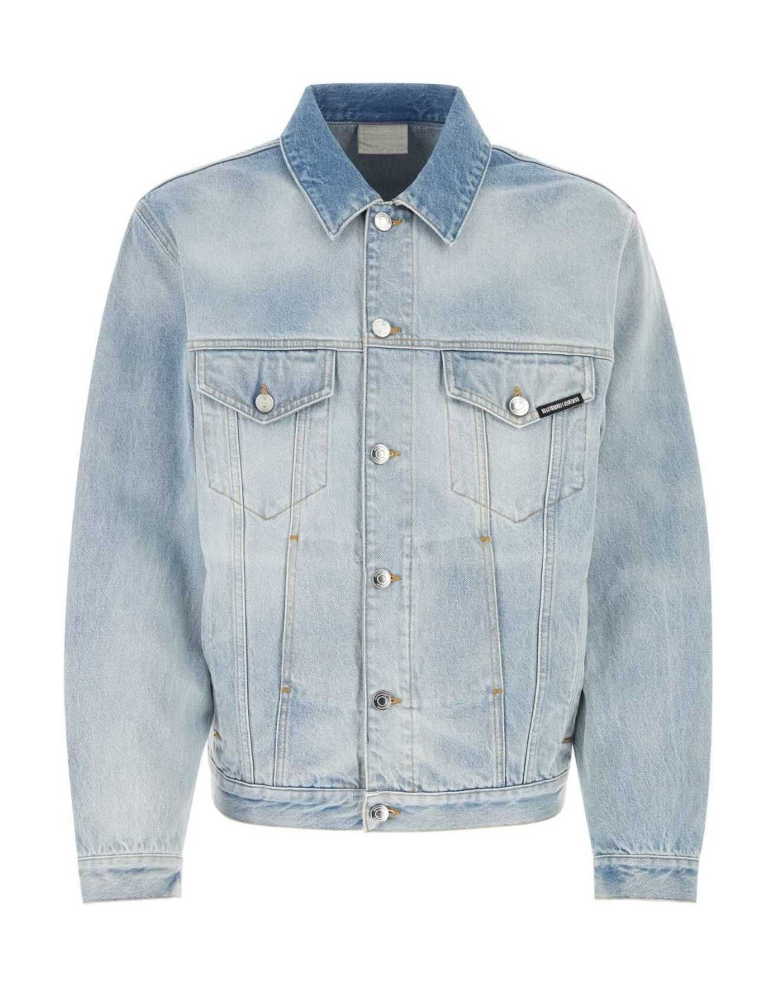 VETEMENTS Jeansjacke/-mantel Herren Taubenblau von VETEMENTS