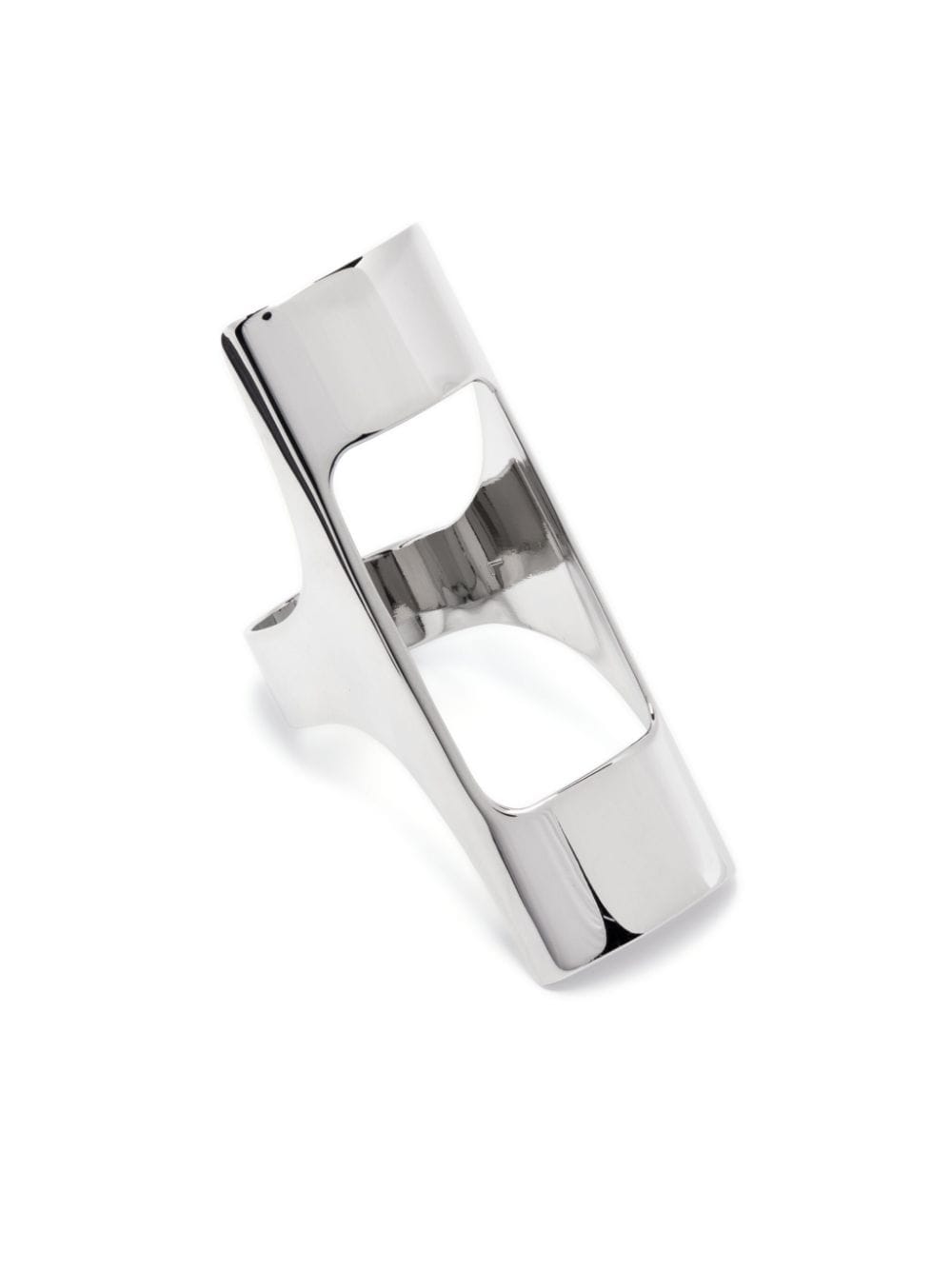 VETEMENTS Lighter Holder Ring aus Messing - Silber von VETEMENTS