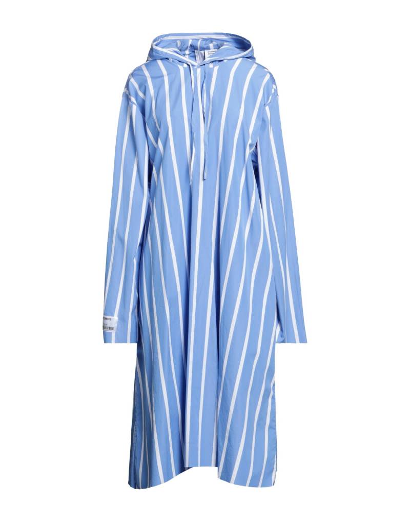 VETEMENTS Midi-kleid Damen Azurblau von VETEMENTS
