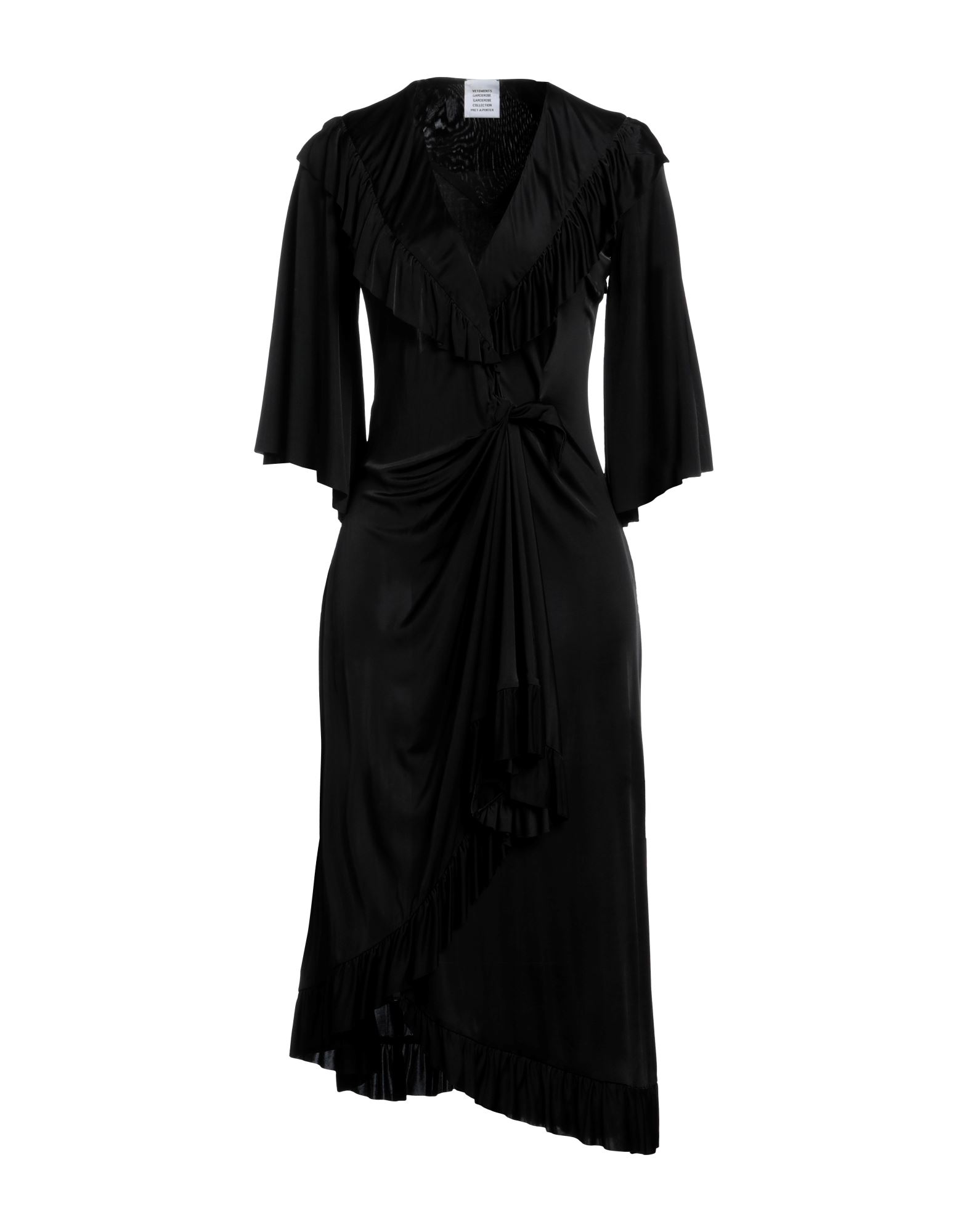 VETEMENTS Midi-kleid Damen Schwarz von VETEMENTS