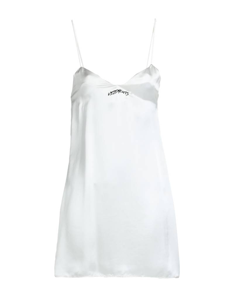 VETEMENTS Mini-kleid Damen Off white von VETEMENTS