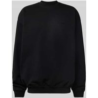 VETEMENTS Oversized Sweatshirt mit Label-Detail in Black, Größe L VETEMENTS Oversized Sweatshirt mit Label-Detail in Black, Größe L von VETEMENTS