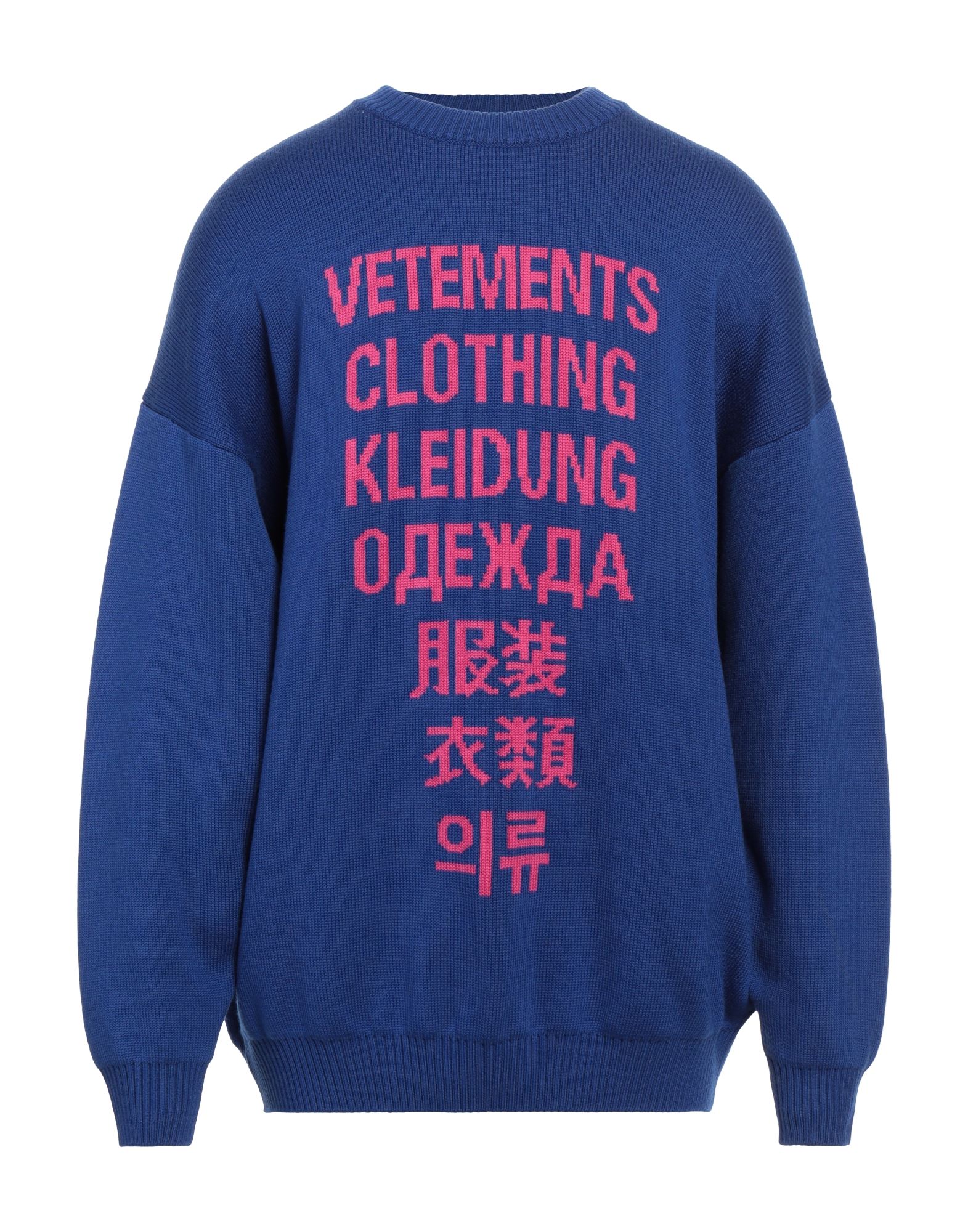 VETEMENTS Pullover Herren Blau von VETEMENTS