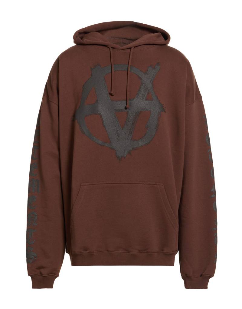 VETEMENTS Sweatshirt Herren Dunkelbraun von VETEMENTS