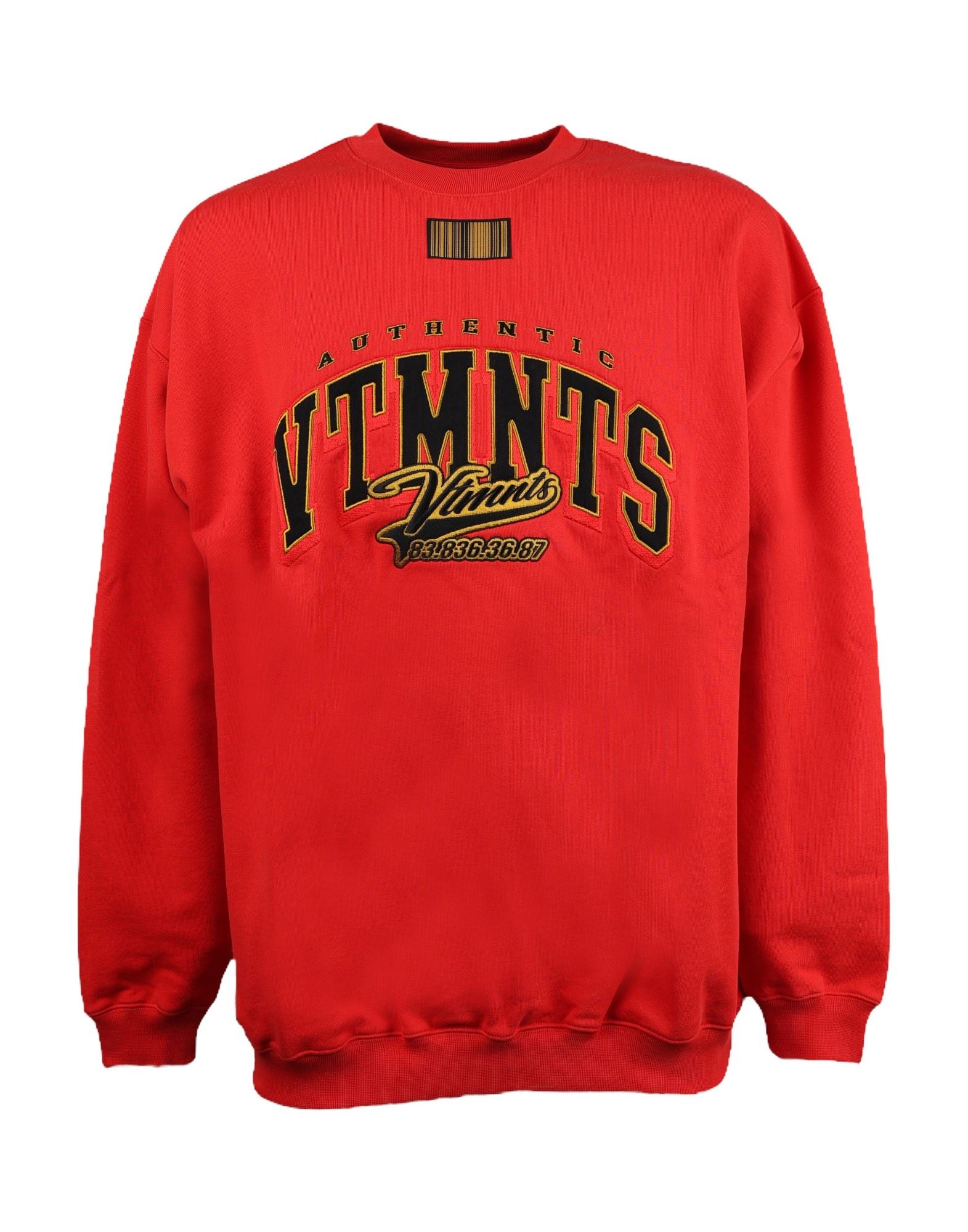 VETEMENTS Sweatshirt Herren Rot von VETEMENTS