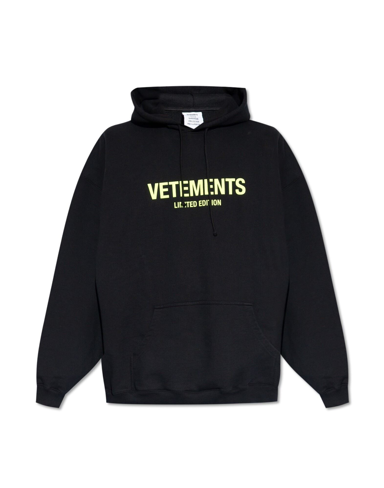 VETEMENTS Sweatshirt Herren Schwarz von VETEMENTS