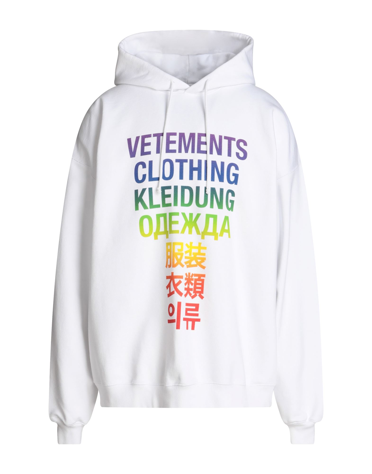 VETEMENTS Sweatshirt Herren Weiß von VETEMENTS