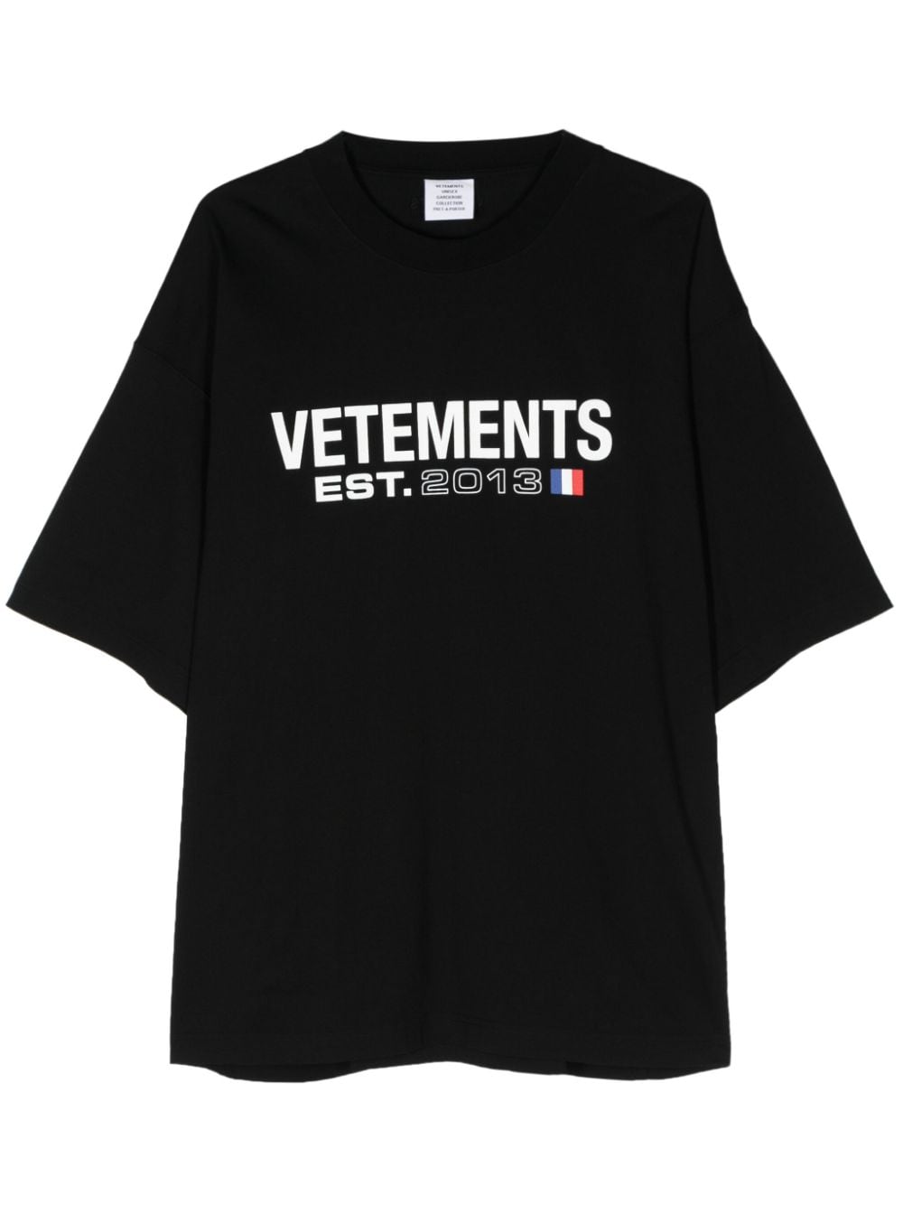 VETEMENTS T-Shirt mit Logo-Print - Schwarz von VETEMENTS
