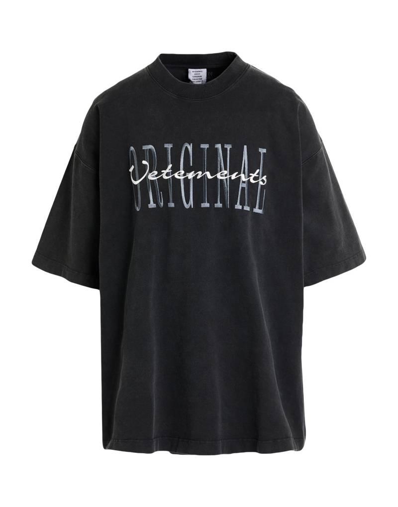VETEMENTS T-shirts Herren Braungrau von VETEMENTS