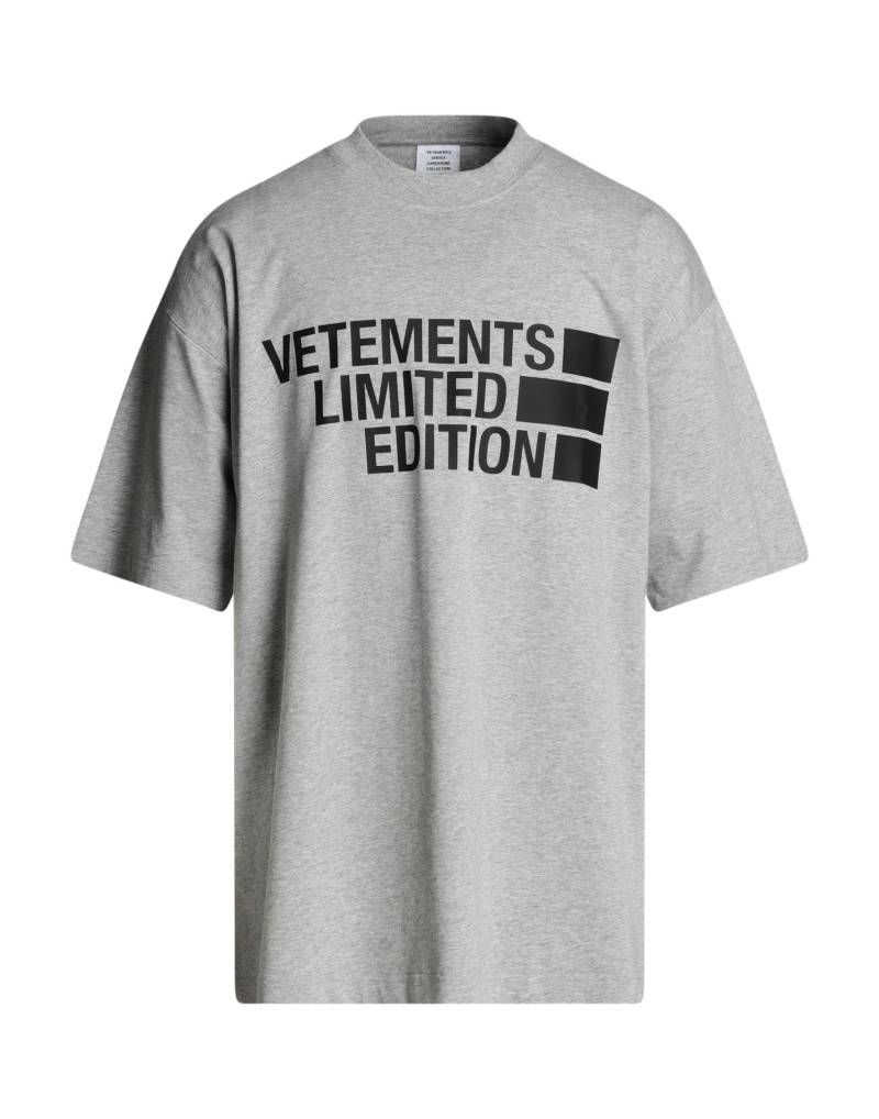 VETEMENTS T-shirts Herren Hellgrau von VETEMENTS