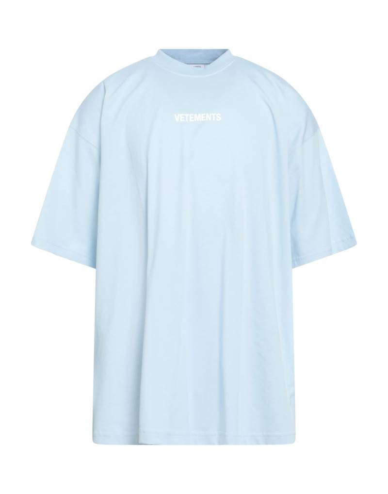 VETEMENTS T-shirts Herren Himmelblau VETEMENTS T-shirts Herren Himmelblau von VETEMENTS