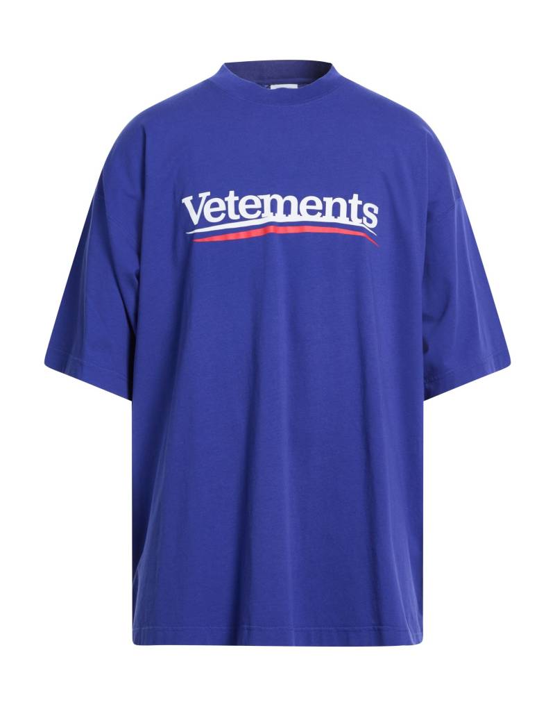 VETEMENTS T-shirts Herren Königsblau von VETEMENTS