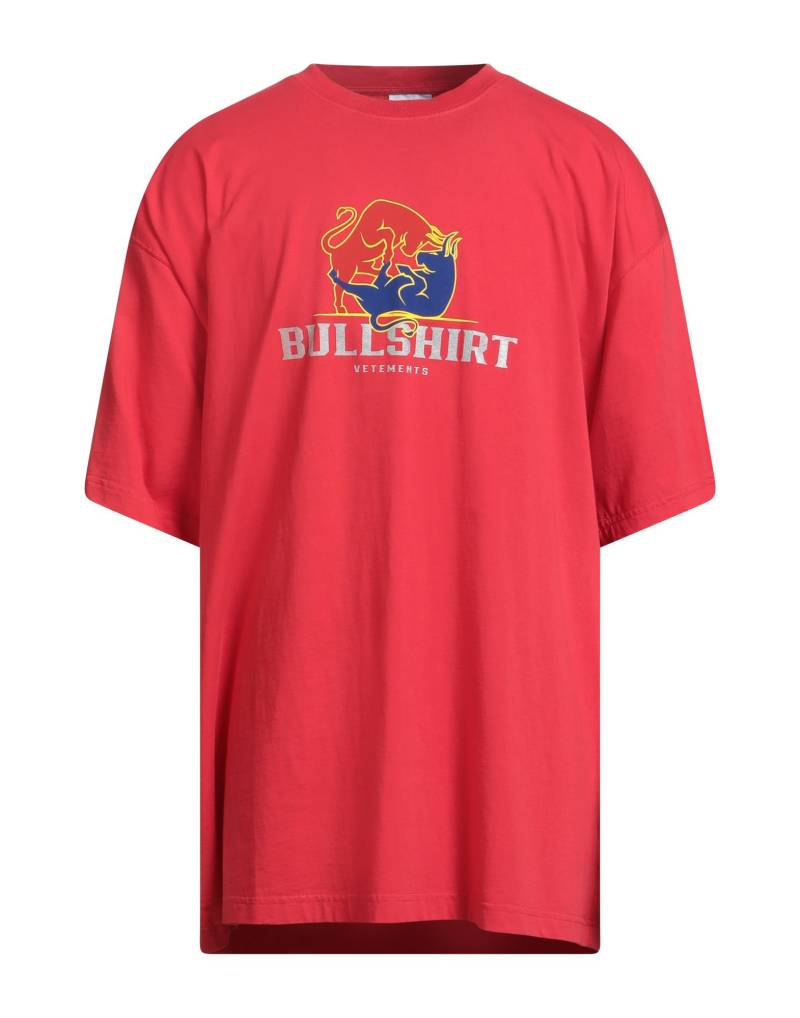VETEMENTS T-shirts Herren Rot von VETEMENTS