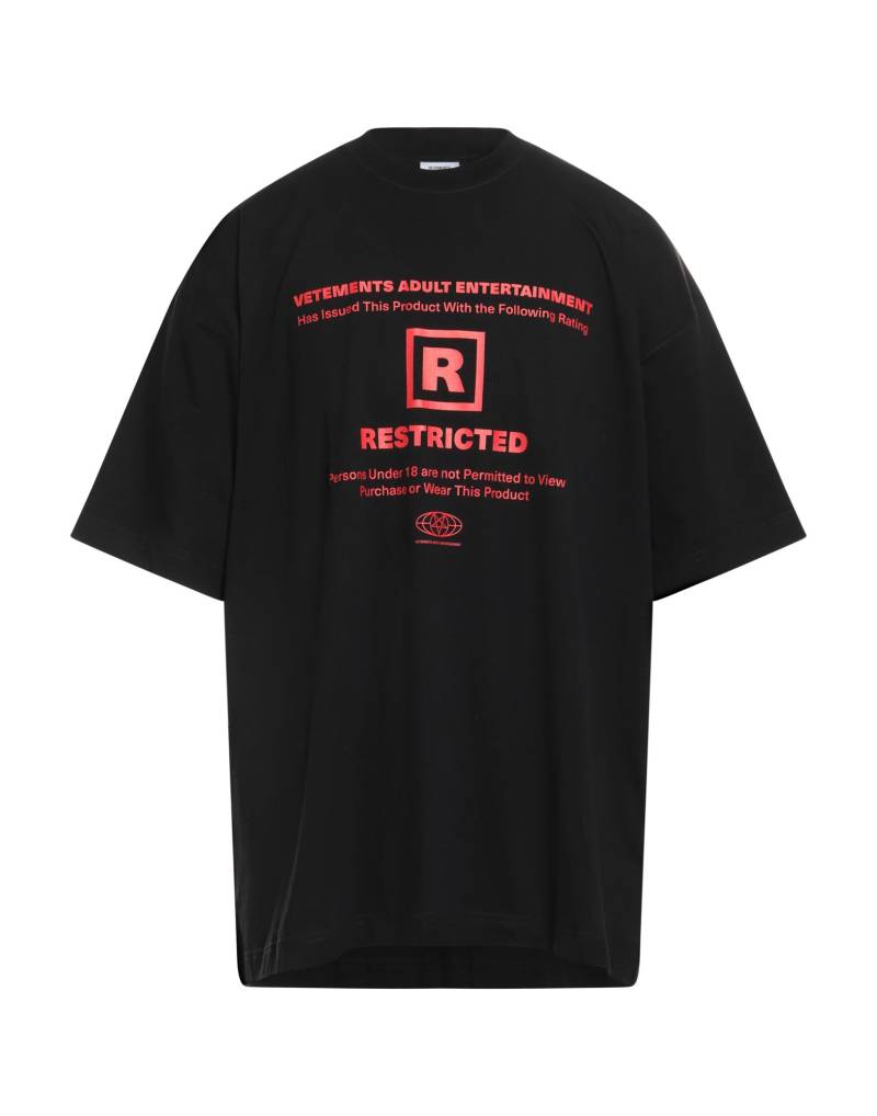 VETEMENTS T-shirts Herren Schwarz VETEMENTS T-shirts Herren Schwarz von VETEMENTS