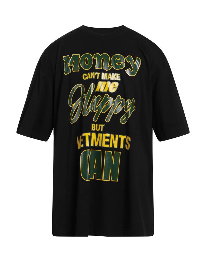 VETEMENTS T-shirts Herren Schwarz von VETEMENTS
