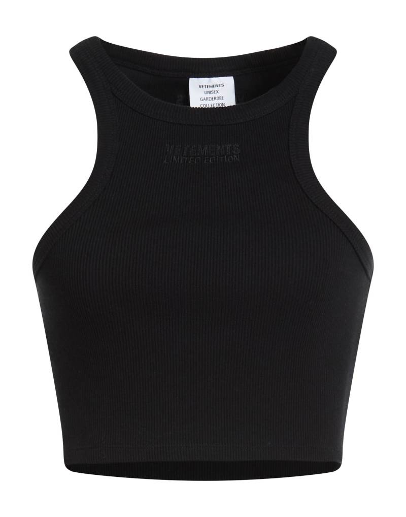 VETEMENTS Tank Top Damen Schwarz von VETEMENTS
