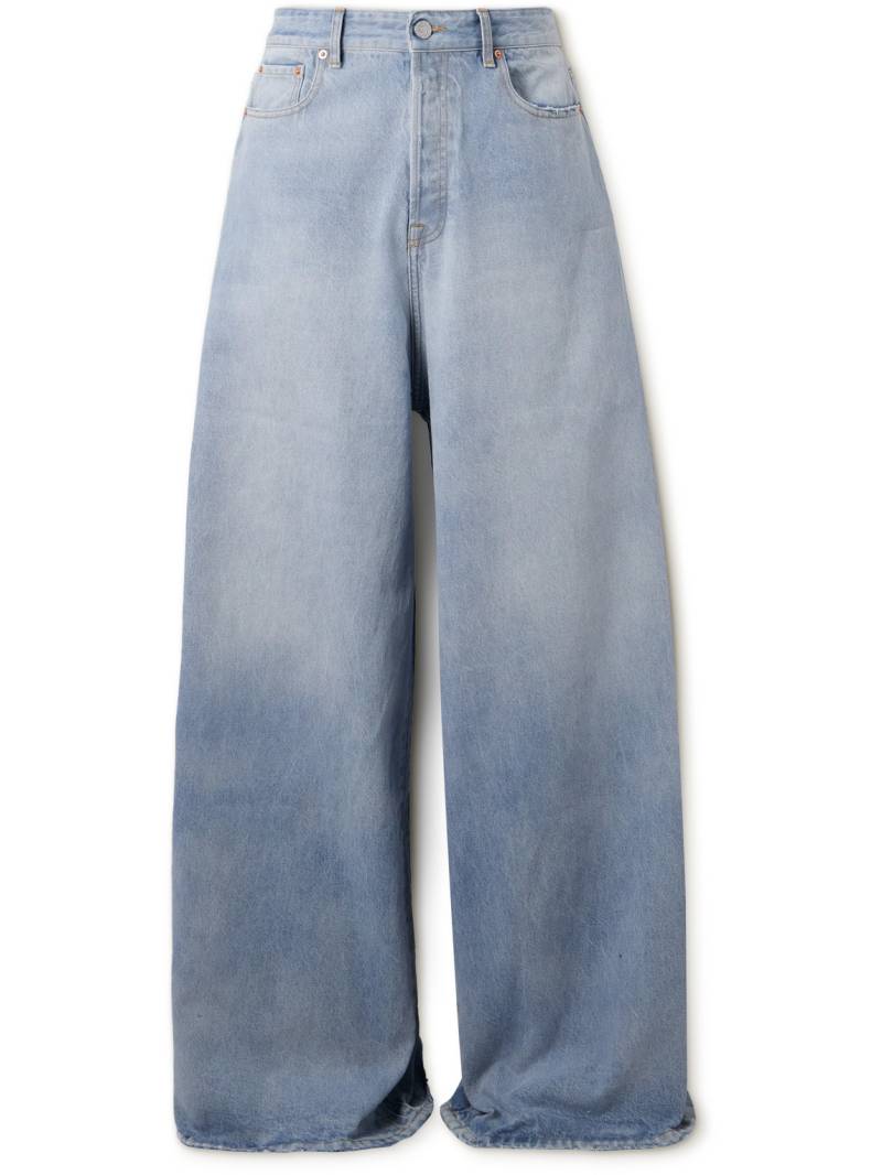 VETEMENTS - Wide-Leg Jeans - Men - Blue - UK/US 29 von VETEMENTS