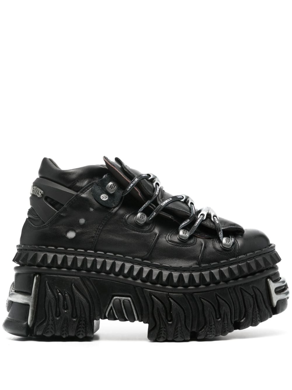 VETEMENTS x New Rock Sneakers - Schwarz von VETEMENTS