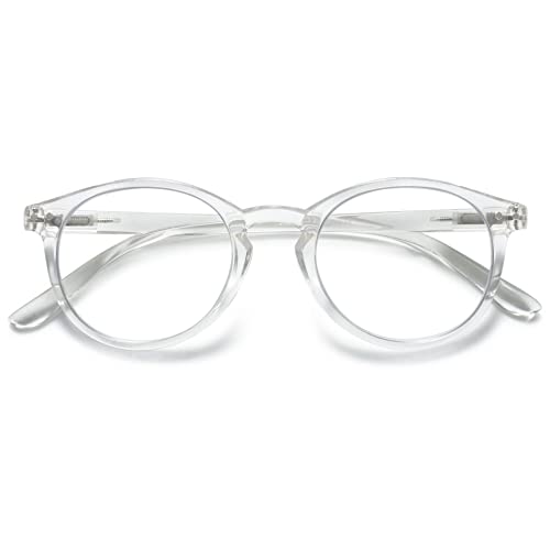 VEVESMUNDO Computer Lesebrille Blaulichtfilter Vintage Federscharnier Qualität Anti Blaulicht Lesehilfe Sehhilfe Blaulichtblockierend Brille für Damen Herren von VEVESMUNDO