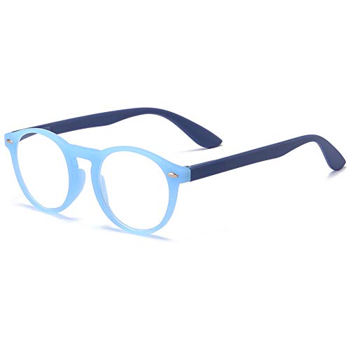 VEVESMUNDO Retro Lesebrillen Damen Herren Vintage Lesehilfe Sehhilfe Arbeitsplatzbrille Nerdbrille Hornbrille mit Stärke von VEVESMUNDO