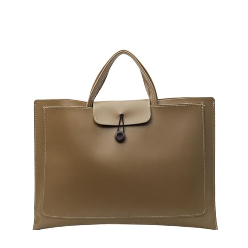VEWSSDC 2025 Modische Damen Business Große Kapazität Tote Bag Umhängetasche Einkaufstasche,Schwarz,32 * 11 * 27cm von VEWSSDC