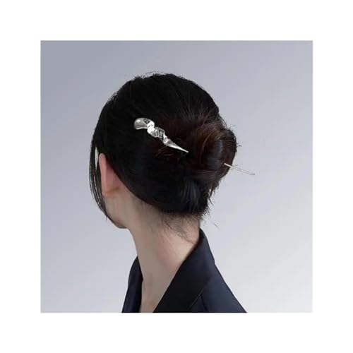 Haarnadel Essstäbchen Rose Haarnadeln Frauen Haar Clip Pin Hochzeit Kopfschmuck Schmuck Zubehör Chinesische Retro Haarnadel Ausgabe Karte von VEXDOSLE