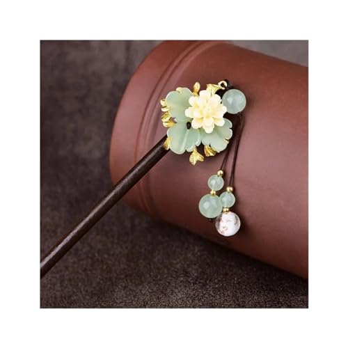 Haarnadel Quaste Ethnische Haarspangen Brautschmuck Geschenk Barrettes Alten Stil Haarnadel Hosta Haarnadel Ausgabekarte von VEXDOSLE