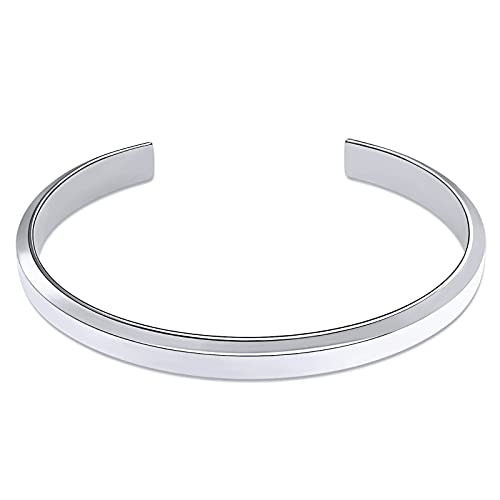 VEXXS Herren Armreif,18K Gold beschichtet Edelstahl Offen Armband,Klassisches Bracelet,Schmuck Geschenk für Herren Damen Männer Jungen Frauen VEXXS Herren Armreif,18K Gold beschichtet Edelstahl Offen Armband,Klassisches Bracelet,Schmuck Geschenk für Herren Damen Männer Jungen Frauen von VEXXS
