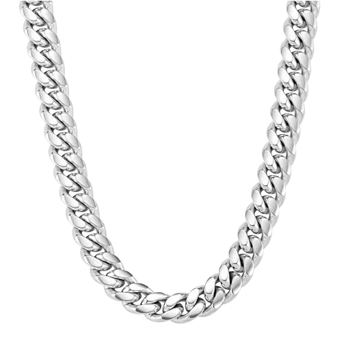 VEXXS Flat Curb Chain Necklace07 von VEXXS