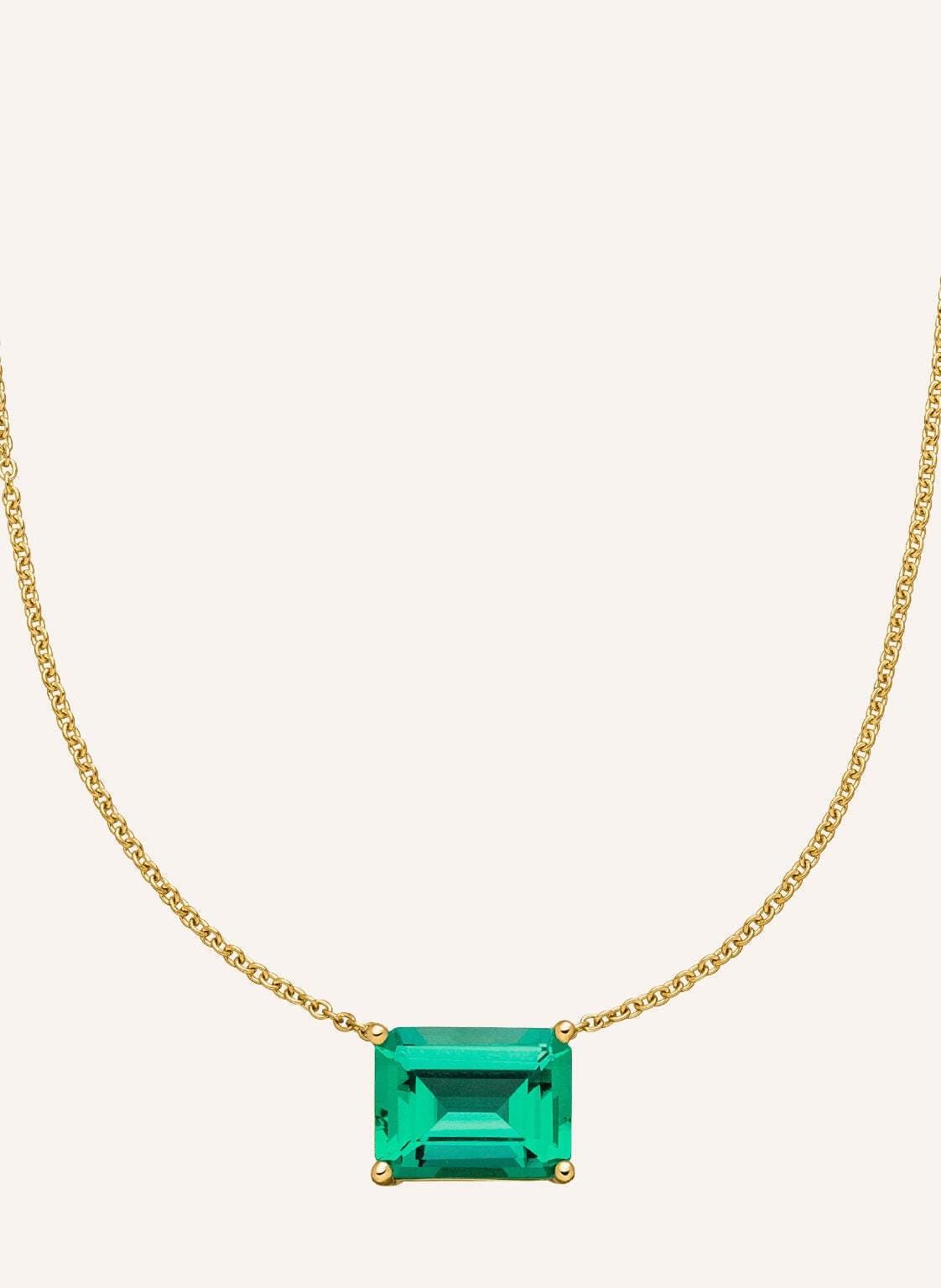 Veynou Halskette Eden Aus 14 Karat Gelbgold Mit 2ct. Smaragd gold Veynou Halskette Eden Aus 14 Karat Gelbgold Mit 2ct. Smaragd gold von VEYNOU
