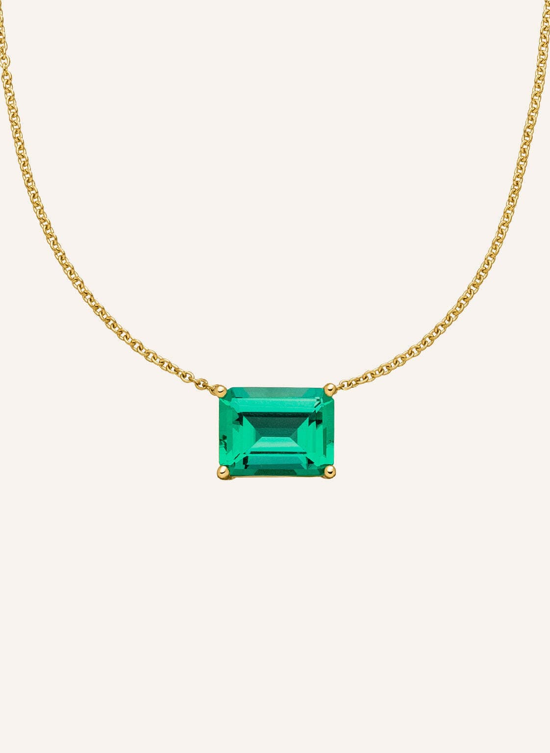 Veynou Halskette Eden Aus 14 Karat Gelbgold Mit 2ct. Smaragd gold Veynou Halskette Eden Aus 14 Karat Gelbgold Mit 2ct. Smaragd gold von VEYNOU