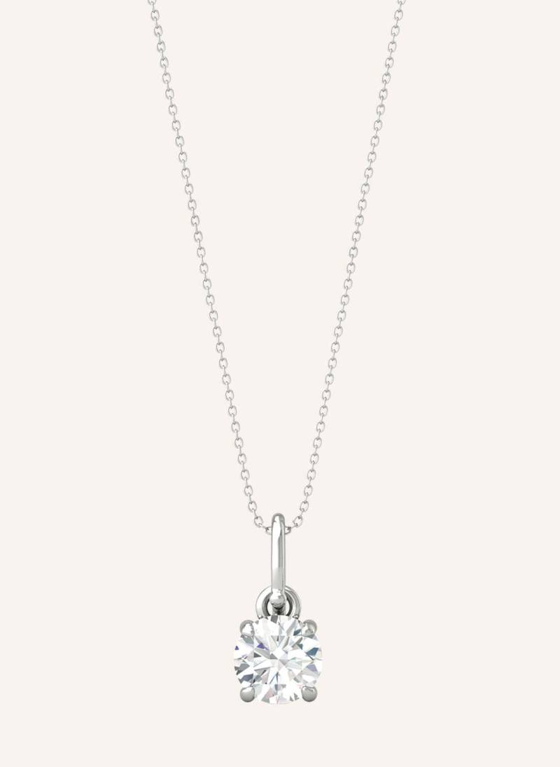 Veynou Halskette Ella Aus 14 Karat Weißgold Und 0,20ct. Diamanten silber von VEYNOU