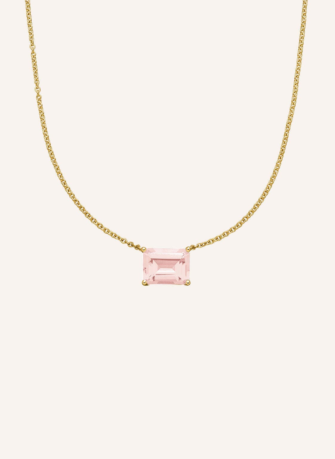 Veynou Halskette Rosie Aus 14 Karat Gelbgold Und 2.00ct. Lab-Grown Morganit gold Veynou Halskette Rosie Aus 14 Karat Gelbgold Und 2.00ct. Lab-Grown Morganit gold von VEYNOU