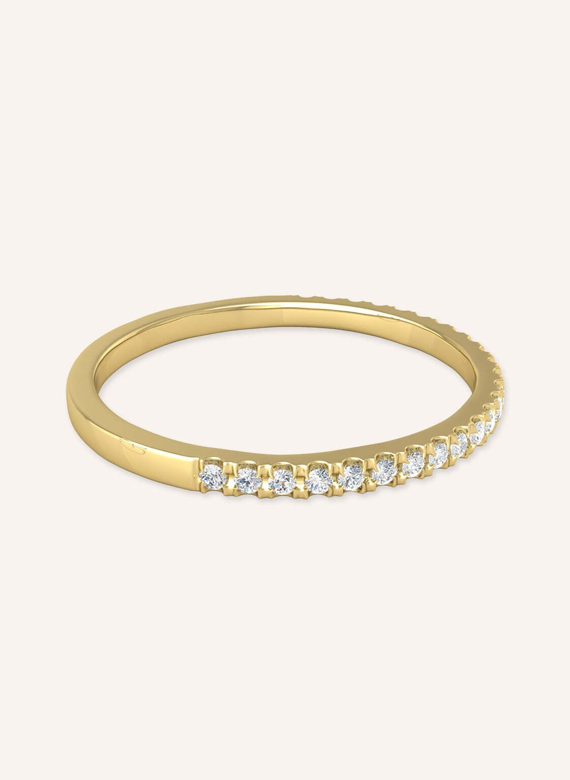 Veynou Ring Mara Aus 18 Karat Gelbgold Und 0,10ct. Diamanten gold von VEYNOU