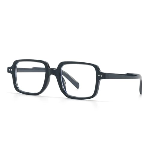 VFDHN Retro Fashion Punk Sonnenbrille Damen Herren Klassisch UV400 Outdoor (Schwarz Klar) von VFDHN