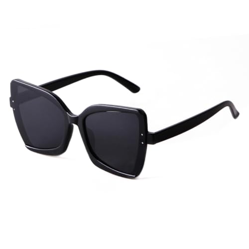 VFDHN Retro Sonnenbrille Damen Herren Leopard Mode Unregelmäßige Shades Uv400(1) von VFDHN