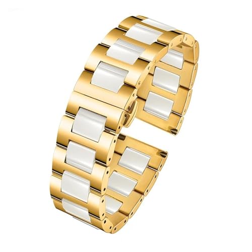 VFEBTSD Kompatibel mit Huawei GT5 Armband Smart Watch GT5 Pro Keramikarmband GT Ultimate Fashion Watch Kette Herren Damen GT4/GT3 Armband 20 22 mm, For GT5 41mm von VFEBTSD