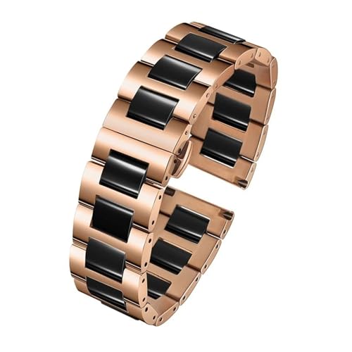 VFEBTSD Kompatibel mit Huawei GT5 Armband Smart Watch GT5 Pro Keramikarmband GT Ultimate Fashion Watch Kette Herren Damen GT4/GT3 Armband 20 22 mm, For GT5 41mm von VFEBTSD