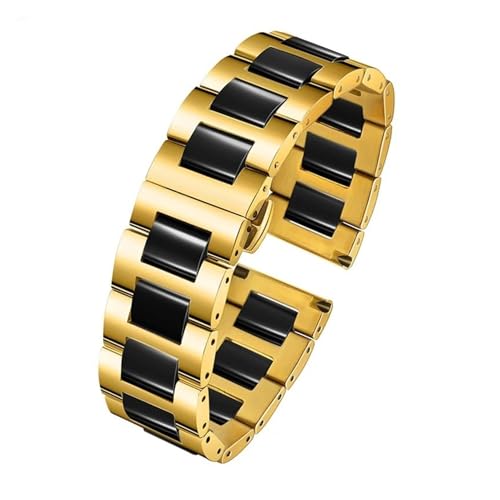 VFEBTSD Kompatibel mit Huawei GT5 Armband Smart Watch GT5 Pro Keramikarmband GT Ultimate Fashion Watch Kette Herren Damen GT4/GT3 Armband 20 22 mm, For GT5 46mm von VFEBTSD