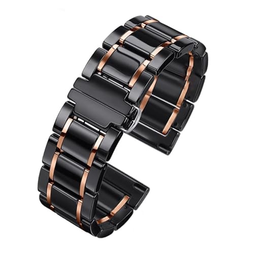 VFEBTSD Kompatibel mit Huawei GT5 Armband Smart Watch GT5 Pro Keramikarmband GT Ultimate Fashion Watch Kette Herren Damen GT4/GT3 Armband 20 22 mm, For GT5 PRO 46mm von VFEBTSD
