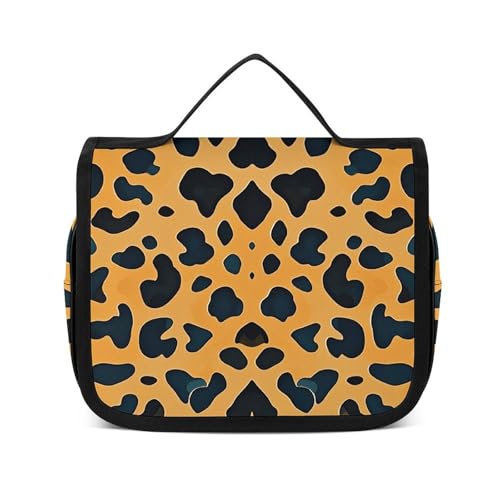 VFMNT Kulturbeutel für Damen und Herren, Leopardenmuster, Make-up-Tasche mit Aufhängehaken, wasserdicht, Badezimmer-Kosmetiktasche, großes Fassungsvermögen, Reisetasche für Toilettenartikel, Zubehör, VFMNT Kulturbeutel für Damen und Herren, Leopardenmuster, Make-up-Tasche mit Aufhängehaken, wasserdicht, Badezimmer-Kosmetiktasche, großes Fassungsvermögen, Reisetasche für Toilettenartikel, Zubehör, von VFMNT