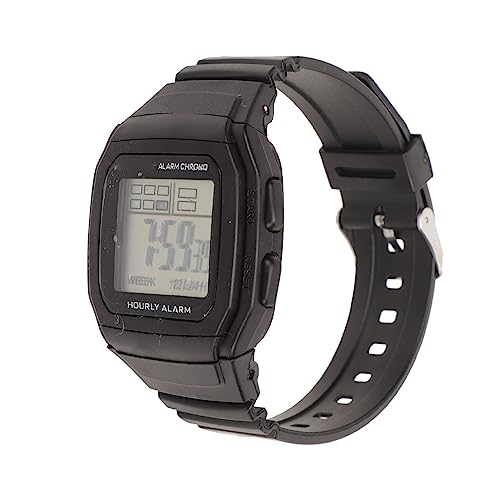 VGEBY Digitaluhr, Multifunktions-Digital-Chronograph mit Verstellbarem Armband, Stoßfest, Wasserdicht, Klassische Retro-Digitaluhr für Studenten und Herren (Golden) von VGEBY