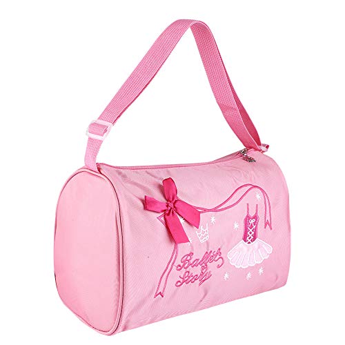 VGEBY Kinder Balletttasche, Mädchen Kinder Prinzessin Tanztasche Rucksack Tutu Kleid Tanztasche Daypack Umhängetasche für kleine Mädchen * 16.00 * 20.00cm-Rosa von VGEBY