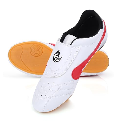 VGEBY Taekwondo Sportschuhe Taichi Kong Fu Schuhe Boxen Karate Traningaschuhe für Männer Frauen (Abmessung : 35) von VGEBY