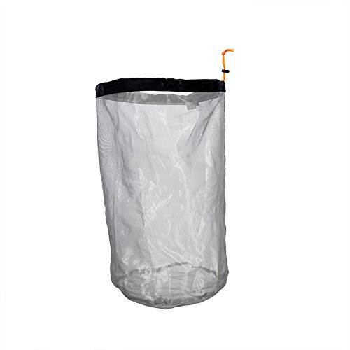 VGEBY1 Mesh Storage Sack, Mesh Stuff Aufbewahrungstasche Drawstring Organize Sack Für Camping Reisen Wandern(XXL-Schwarz) Netzbeutel von VGEBY1